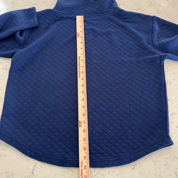 Vineyard Vines Polyester Cowl Neck Quilted
Pullover Women's Small Blue - Picture 4 of 6